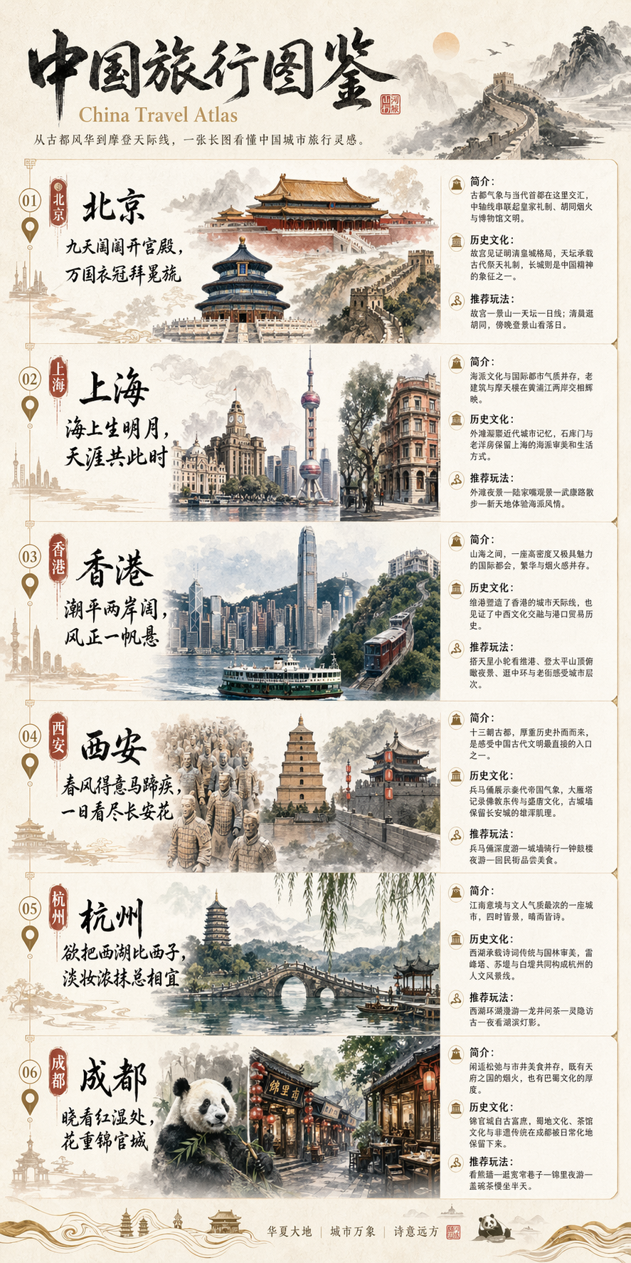 ChatGPT Image 2.0 实测 - 中国旅游主题海报设计（此图为AI生成）