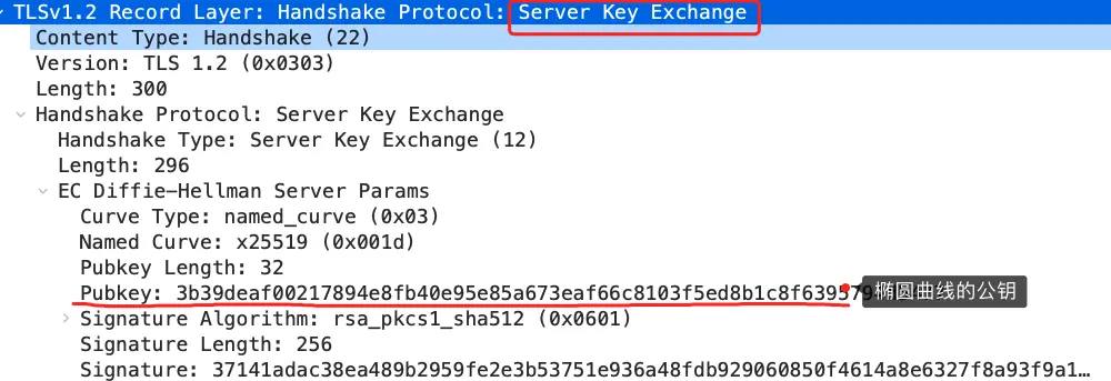 Server Key Exchange